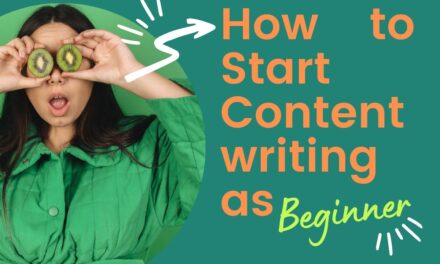 How to start content writing for beginners