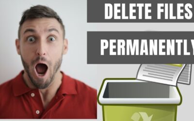 How To Permanently Delete Files Unrecoverable